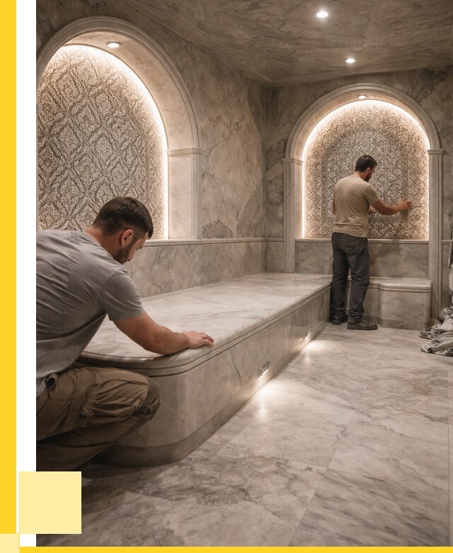 Турецкие бани под ключ в Новокубанске от 259950 р. | ЭриданНкб