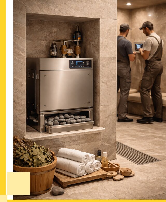 Парогенераторы для хамама в Новокубанске от 77985 р. | ЭриданНкб