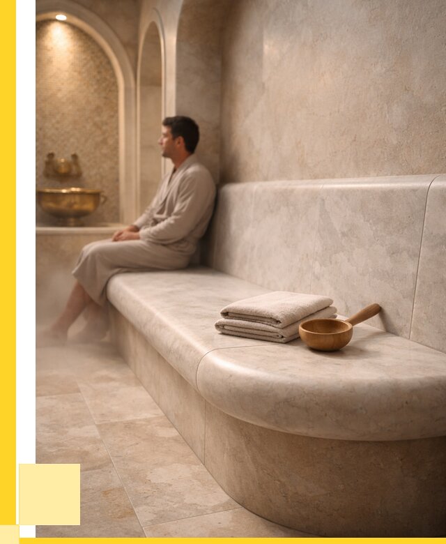 Сиденья для хамама в Новокубанске под ключ от 12478 р. | ЭриданНкб