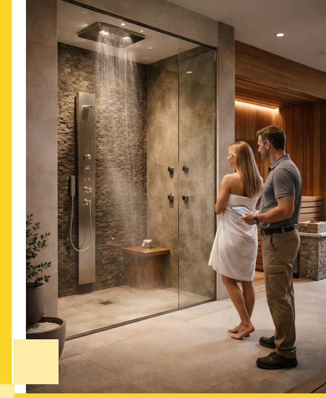 Купить душ впечатлений для дома в Новокубанске от 88383 р. | ЭриданНкб