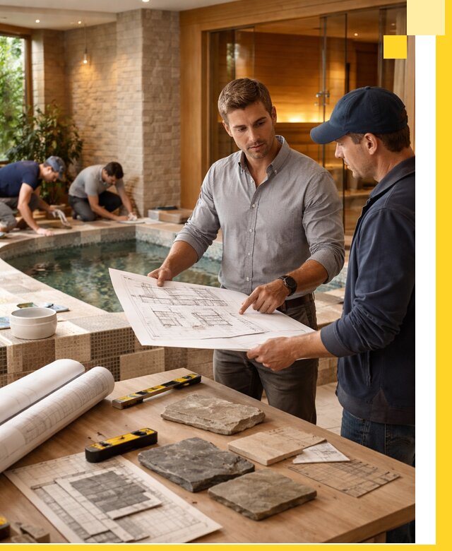 Проектирование SPA зон под ключ в Новокубанске с инженерией