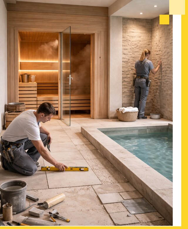 Комплексный дизайн и отделка интерьеров SPA под ключ в Новокубанске